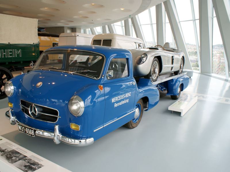 Historische Texte #004: Der Pegaso Bacalao und der Mercedes-Benz Rennwagen-Schnelltransporter