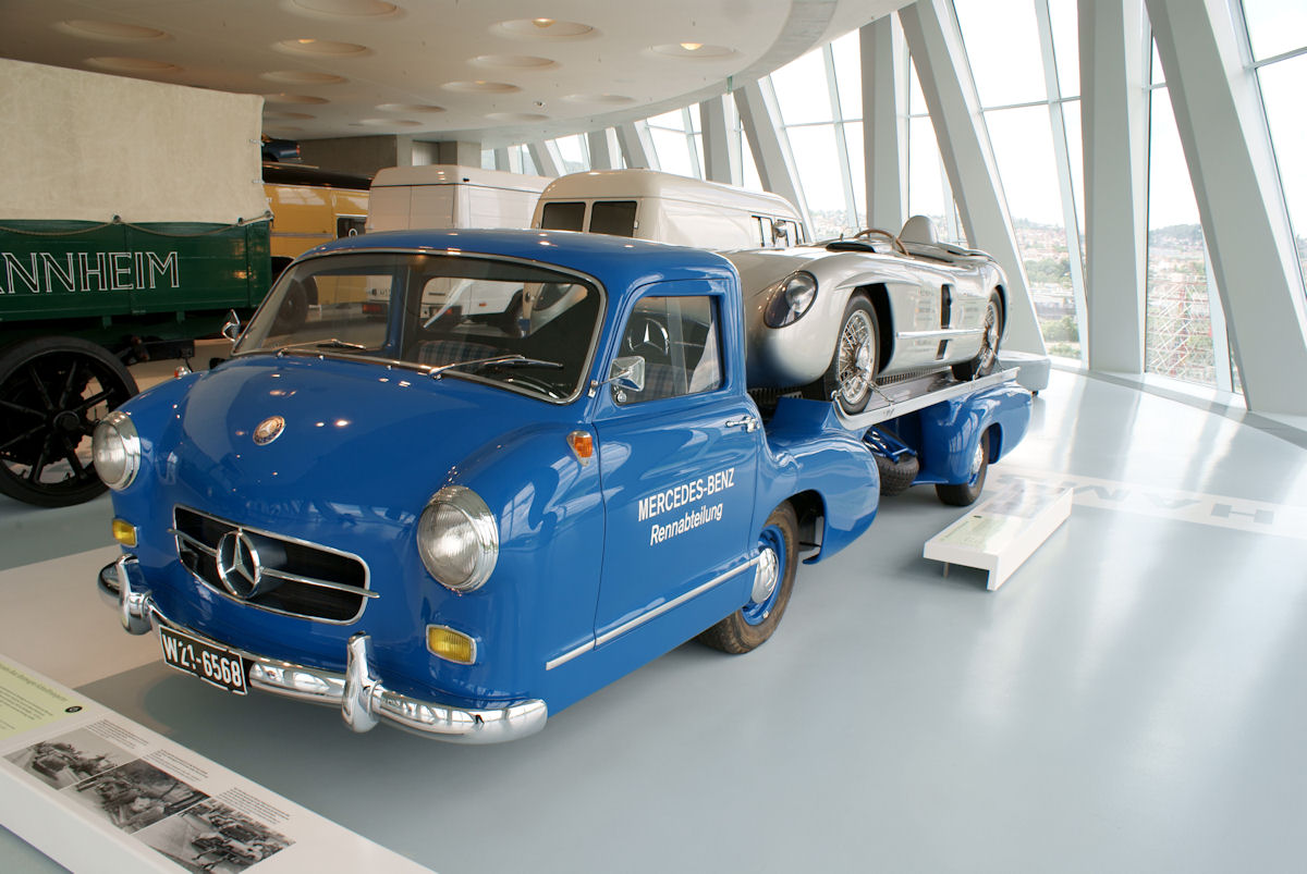 Historische Texte #004: Der Pegaso Bacalao und der Mercedes-Benz Rennwagen-Schnelltransporter